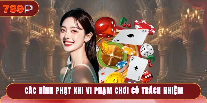 Các hình phạt khi vi phạm điều khoản chơi có trách nhiệm