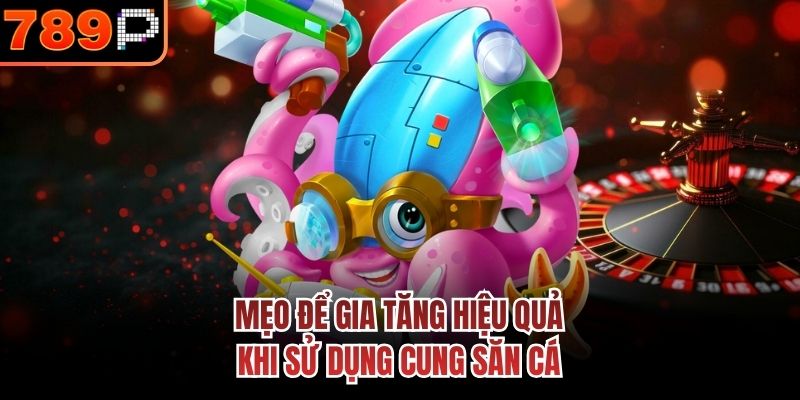 Mẹo để gia tăng hiệu quả khi sử dụng cung săn cá