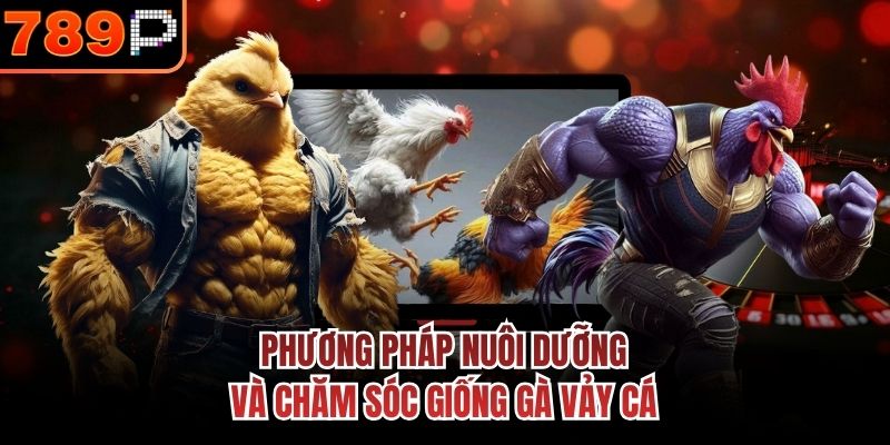 Phương pháp nuôi dưỡng và chăm sóc giống gà vảy cá